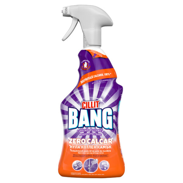 Cillit Bang Zero calcar Detergent spray suprafețe, 750 ml