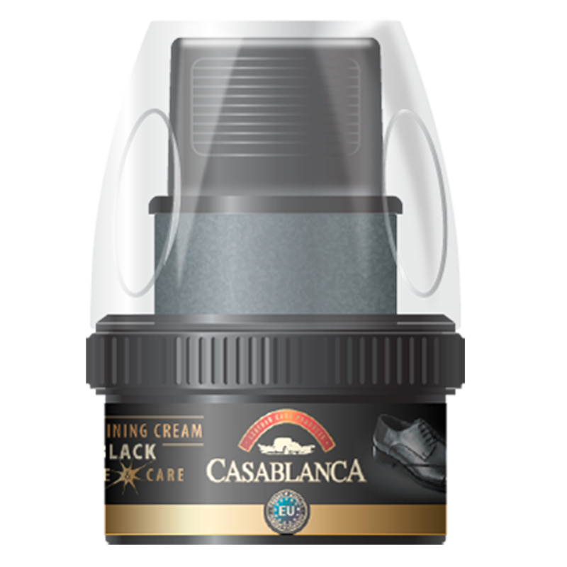 Cremă solida Casablanca Shine Black, 50 ml