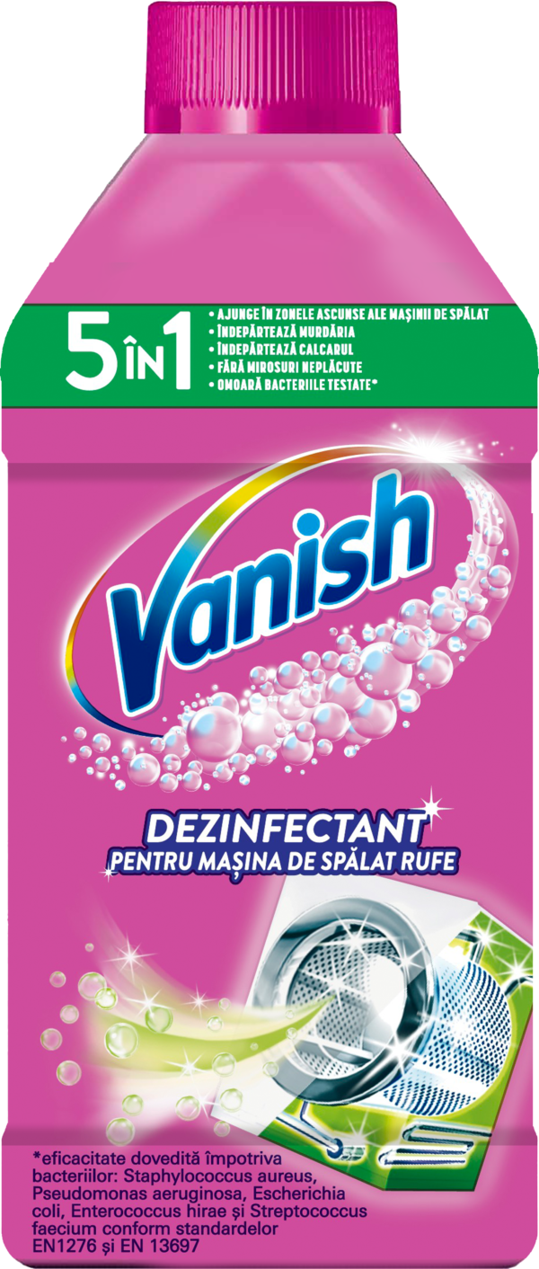 Dezinfectant Vanish pentru mașina de spălat, 250 ml