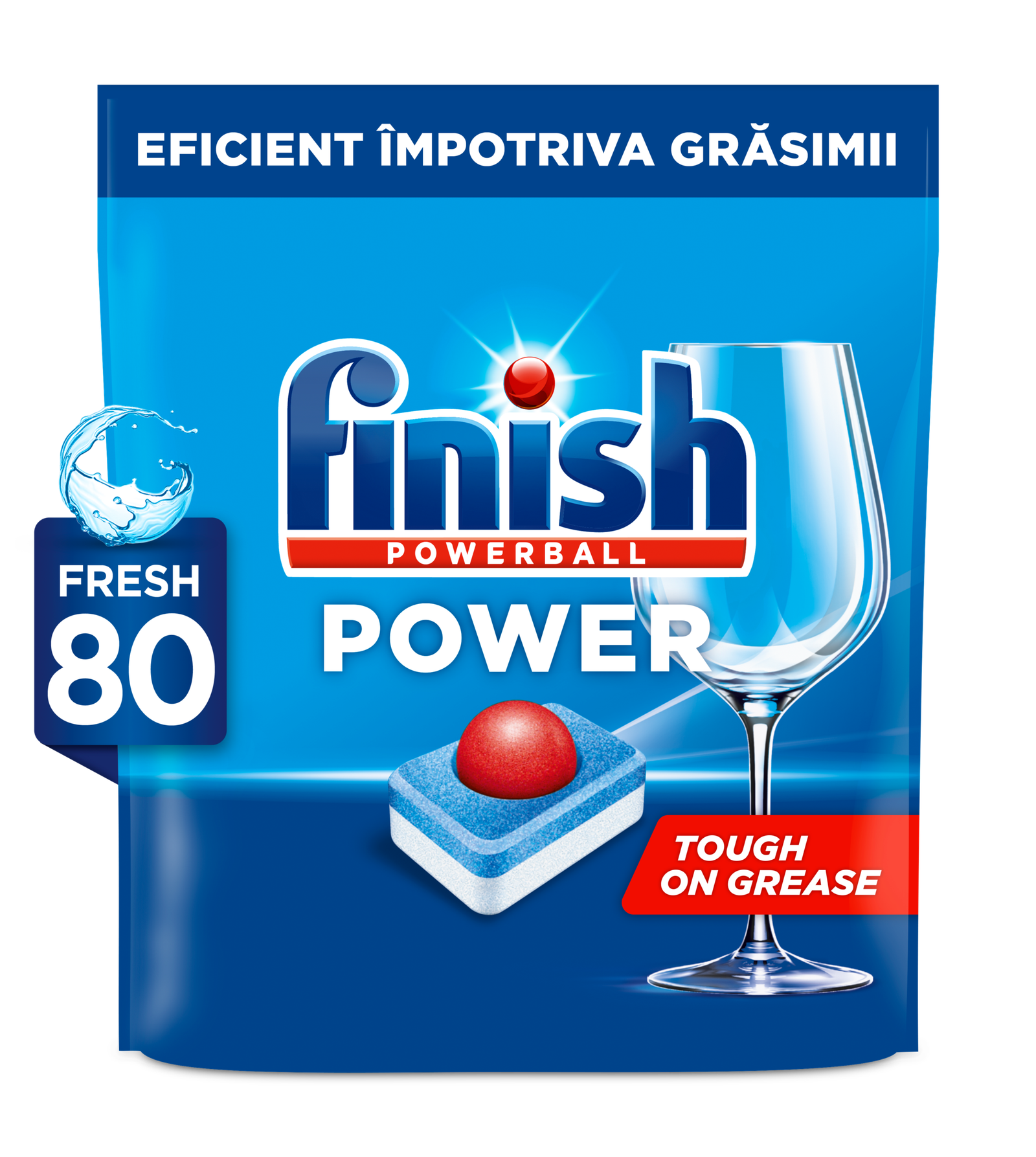 Finish Power detergent tablete pentru mașina de spălat vase, 80 spălări – imagine 2