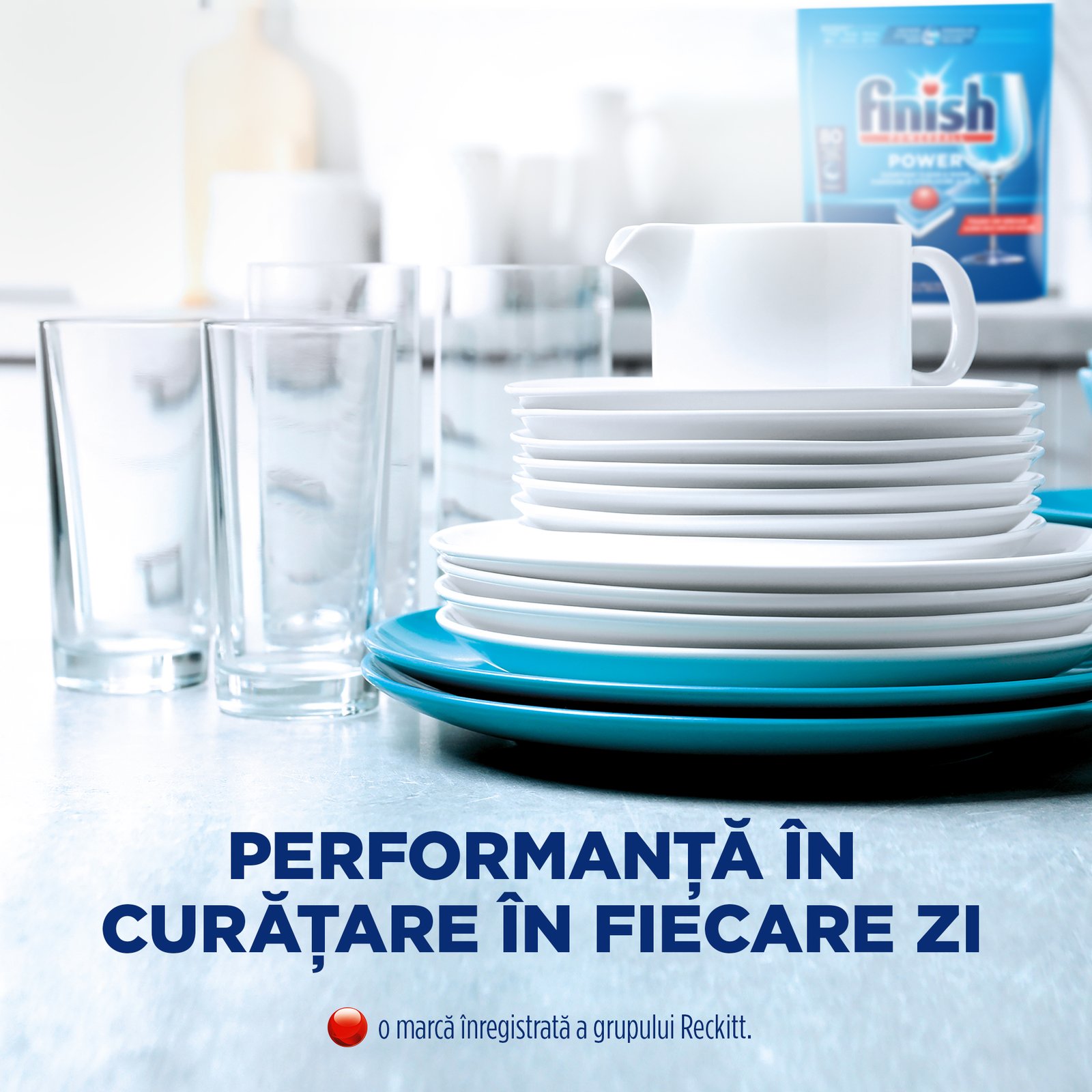 Finish Power detergent tablete pentru mașina de spălat vase, 80 spălări – imagine 6