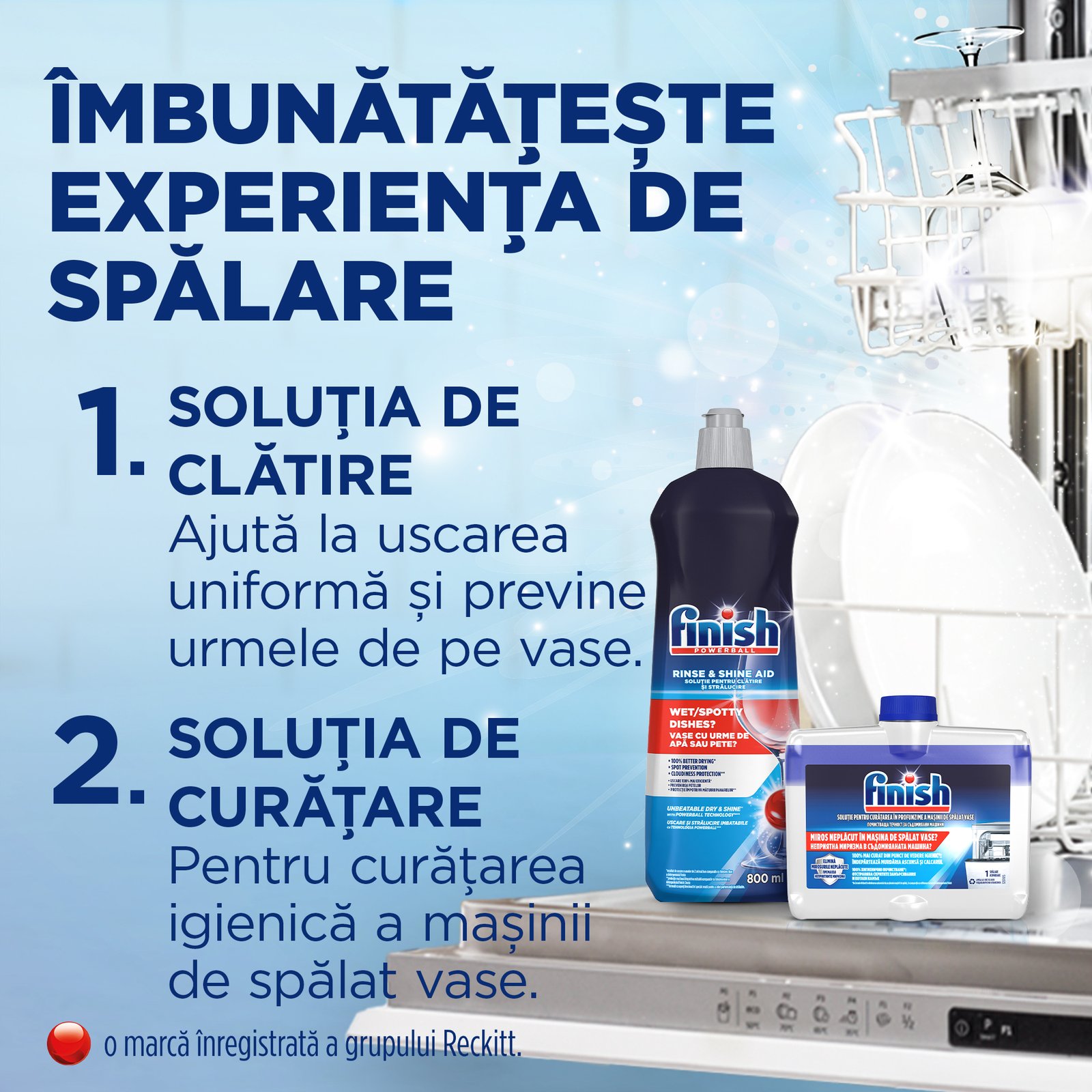 Finish Power detergent tablete pentru mașina de spălat vase, 80 spălări – imagine 7