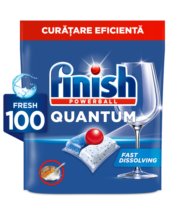 Finish Quantum Detergent pentru mașina de spălat vase, 100 spălări — cod FN-3336729