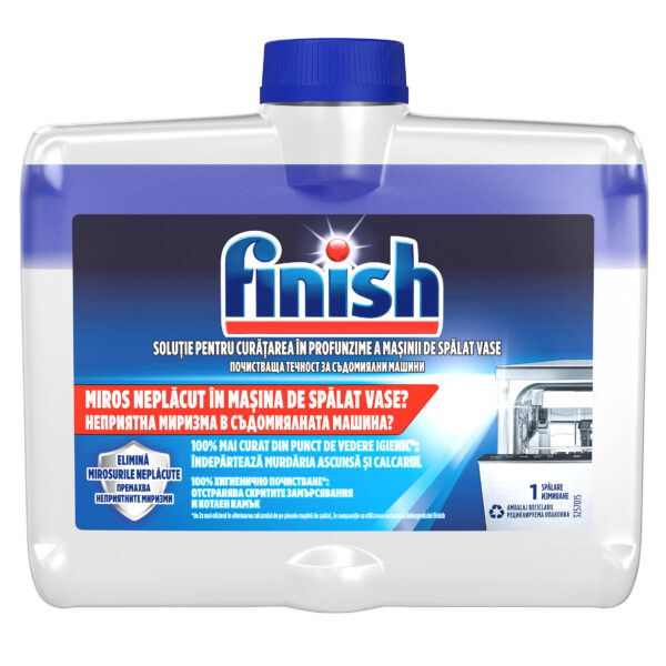 Finish solutie de curățare pentru mașina de spălat vase, 250 ml