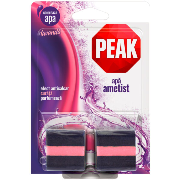 Tablete Peak Apa Lavandă, 2 x 50 g